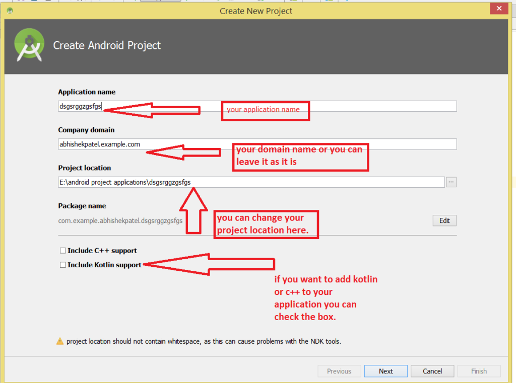 Create Android App Blog